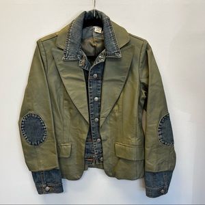 LEATHER & DENIM JACKET